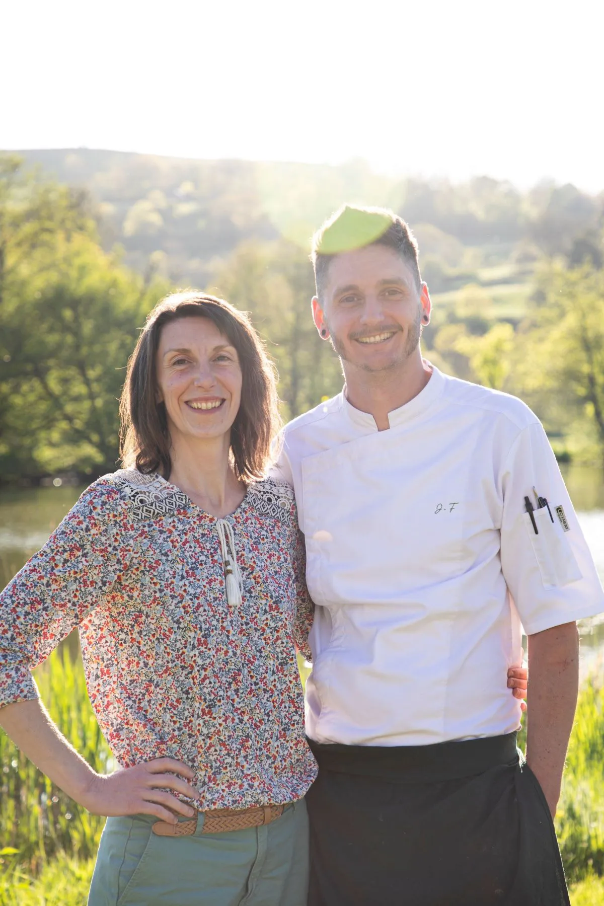 Le Moulin de la Santoire 1 Le chef Jocelyn et Maredsou du Moulin de la Santoire
